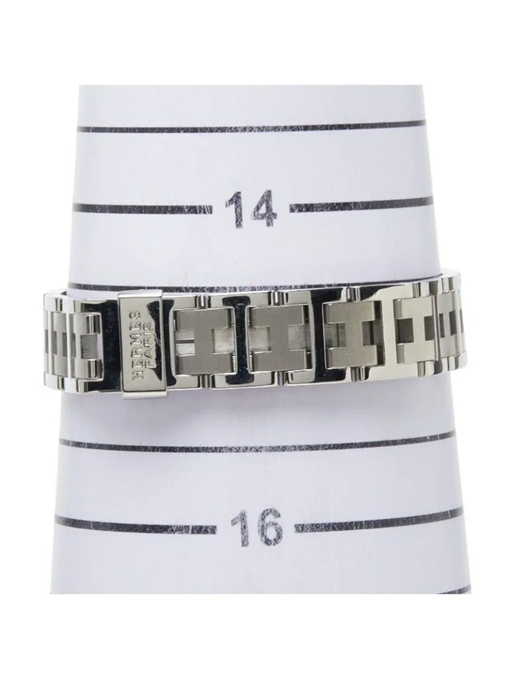 Hermes Clipper Watch Pink Silver Stainless Steel